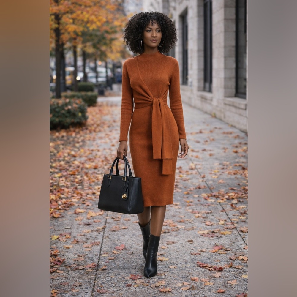 All in Favor sweater dress